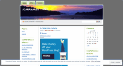 Desktop Screenshot of jcanamares.wordpress.com