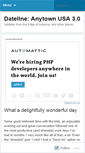 Mobile Screenshot of anytownusa.wordpress.com