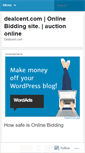 Mobile Screenshot of dealcentscam.wordpress.com