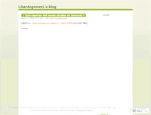 Tablet Screenshot of libardogomez1.wordpress.com