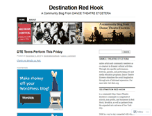 Tablet Screenshot of destinationredhook.wordpress.com