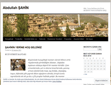 Tablet Screenshot of abdullahsahin.wordpress.com