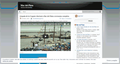 Desktop Screenshot of mardelplataargentina.wordpress.com