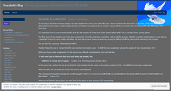 Desktop Screenshot of peacelink.wordpress.com