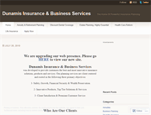 Tablet Screenshot of dunamisadvisors.wordpress.com
