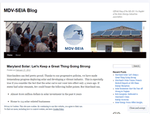 Tablet Screenshot of mdvseia.wordpress.com