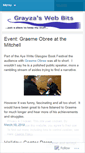 Mobile Screenshot of grayza.wordpress.com