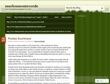 Tablet Screenshot of marlenmonteverde.wordpress.com