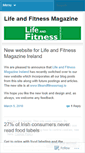 Mobile Screenshot of lifeandfitnessmag.wordpress.com