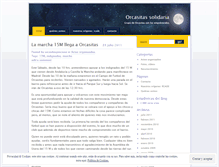 Tablet Screenshot of orcasitassolidaria.wordpress.com