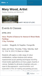 Mobile Screenshot of marywoodstudio.wordpress.com
