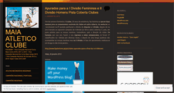 Desktop Screenshot of maiaatleticoclube.wordpress.com
