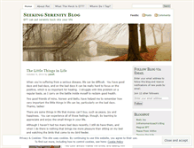 Tablet Screenshot of eft4serenity.wordpress.com