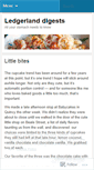 Mobile Screenshot of ledgerfood.wordpress.com