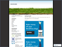 Tablet Screenshot of cosasdehadas.wordpress.com