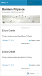 Mobile Screenshot of damienphysics.wordpress.com