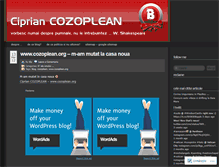 Tablet Screenshot of cozoplean.wordpress.com