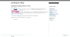 Desktop Screenshot of joeblogster.wordpress.com