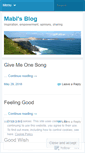 Mobile Screenshot of mablsharing.wordpress.com