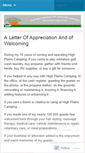 Mobile Screenshot of highplainscamping.wordpress.com