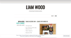 Desktop Screenshot of liamwood92.wordpress.com