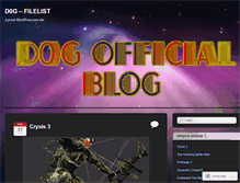 Tablet Screenshot of d0gfl.wordpress.com