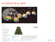 Tablet Screenshot of lafamiliadeallado.wordpress.com