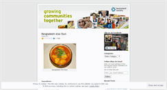 Desktop Screenshot of growingcommunitiestogether.wordpress.com