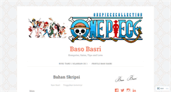 Desktop Screenshot of basobasri.wordpress.com