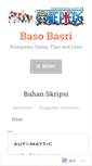 Mobile Screenshot of basobasri.wordpress.com