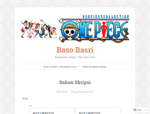Tablet Screenshot of basobasri.wordpress.com