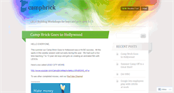 Desktop Screenshot of campbrick.wordpress.com