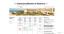 Desktop Screenshot of cameracraftsmen.wordpress.com