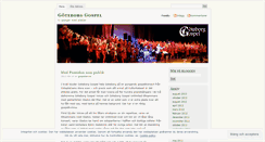 Desktop Screenshot of gbggospel.wordpress.com