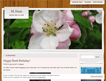 Tablet Screenshot of mfennwrites.wordpress.com