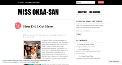 Desktop Screenshot of missokaasan.wordpress.com