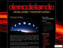 Tablet Screenshot of demodelando.wordpress.com