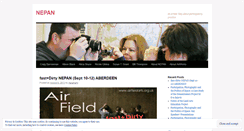 Desktop Screenshot of nepan.wordpress.com