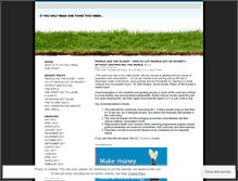 Tablet Screenshot of ifyouonlyreadonethingthisweek.wordpress.com