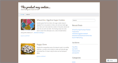 Desktop Screenshot of cookingbadge.wordpress.com