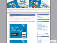 Tablet Screenshot of clubpenguintracker.wordpress.com