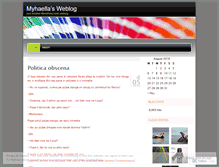 Tablet Screenshot of myhaella.wordpress.com