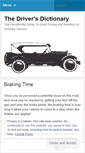 Mobile Screenshot of driversdictionary.wordpress.com