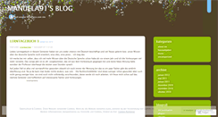 Desktop Screenshot of manuela91.wordpress.com