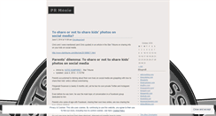 Desktop Screenshot of prmoxie.wordpress.com