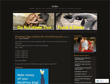 Tablet Screenshot of biniku.wordpress.com