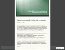 Tablet Screenshot of carlosandujar.wordpress.com