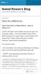 Mobile Screenshot of nakedrowan.wordpress.com