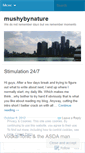 Mobile Screenshot of mushybynature.wordpress.com