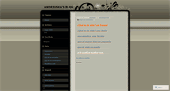 Desktop Screenshot of andriuska.wordpress.com